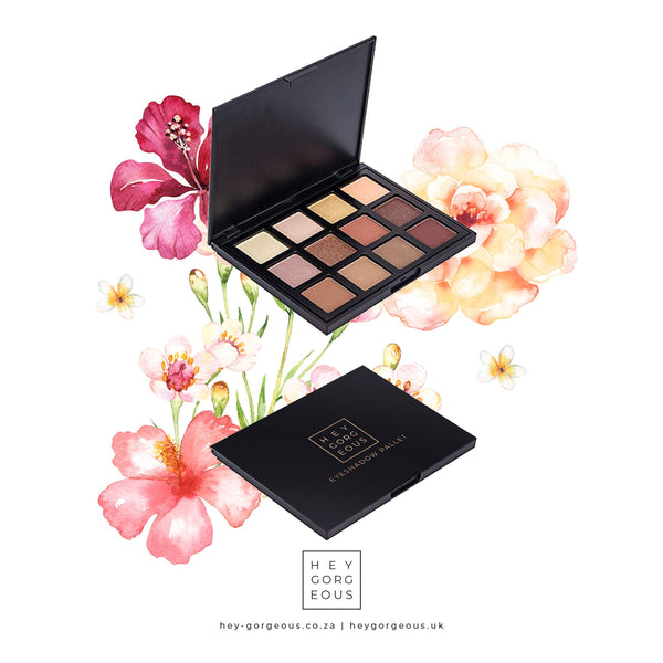 Open eyeshadow pallet by Hey Gorgeous Skincare