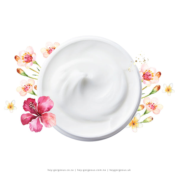 An open jar of Vitanol and Hyaluronic moisturizer